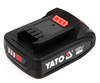 Akumulator 18V LI-ION 2,0Ah bateria do elektronarzędzi system ładowarka YATO