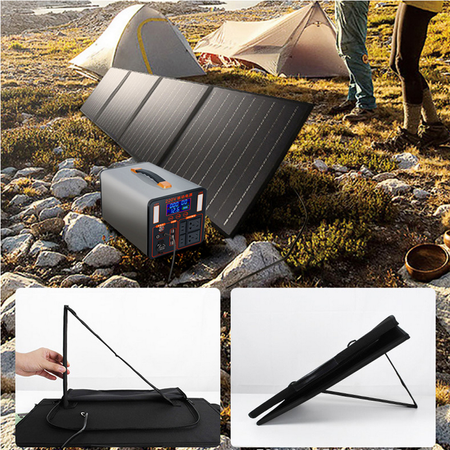 Przenośny panel solarny TRAVEL SOLAR 100W USB SKŁADANY VOLT POLSKA