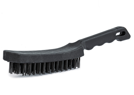 Szczotka druciana stalowa 6 rzędów FALON-TECH