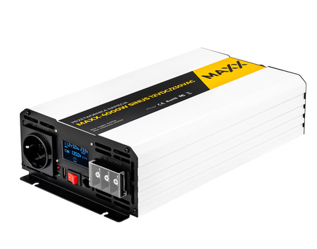 Przetwornica prądu napięcia czysty sinus 12v 230v 2000/4000w MAXX 4SUN