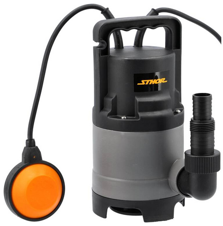 Pompa zanurzeniowa do wody brudnej czystej ścieków z pływakiem 400w STHOR