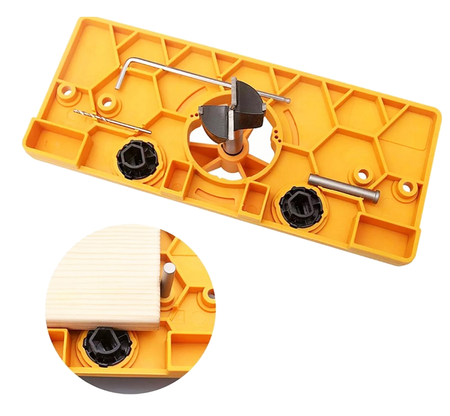 Szablon do wiercenia otworów pod zawiasy 15-35 FALON TECH