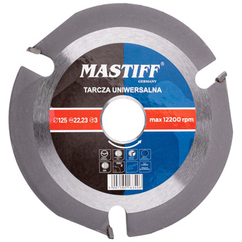 Tarcza do cięcia szlifowania drewna sklejki PCV betonu 125x22.22x4mm FALON-TECH