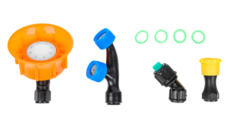 Opryskiwacz akumulatorowy ciśnieniowy plecakowy elektryczny 4 dysze 20l GEKO