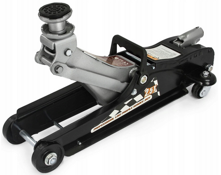 Podnośnik samochodowy hydrauliczny żaba niskoprofilowy 2.5T +Głowica +Guma