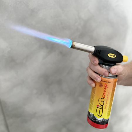 Palnik gazowy flame gun z piezo zapalarką + 1 kartusz YATO