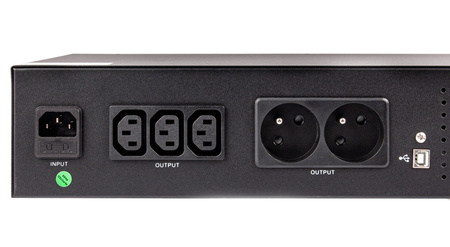 Zasilacz Awaryjny UPS RackUPS 19" ST1200 2U (1200VA/720W/14Ah) LCD VOLT POLSKA