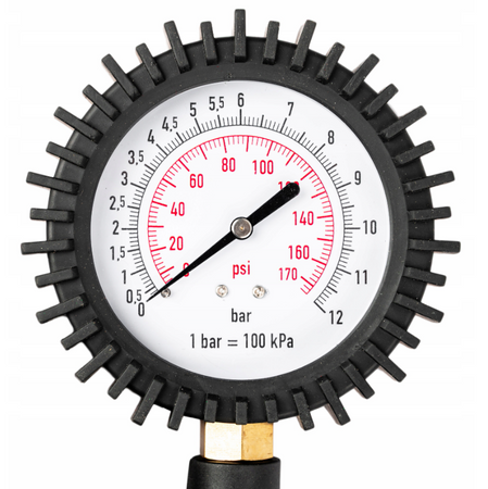 Pistolet do pompowania kół z manometrem 12 bar MAR-POL
