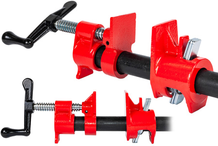 Ścisk stolarski rurowy bezkońcowy 3/4" zacisk na rurę FALON-TECH