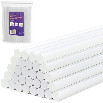 Klej na gorąco do pistoletu wkład klejowy pdr bezbarwny 11mm 300mm 35 szt FALON-TECH