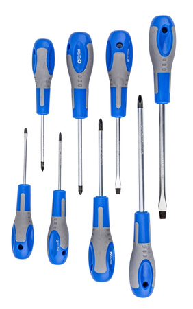 Śrubokręty Wkrętaki z Magnesem Zestaw 8szt PH PZ (śrubokręt, wkrętak) FALON-TECH