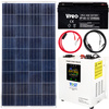 Zestaw solarny bateria słoneczna 180W 65Ah (Panel, Przetwornica, Akumulator)