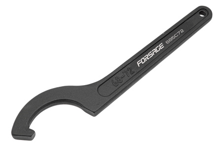 Klucz hakowy z noskiem do nakrętek RF - 68-72 mm FORSAGE