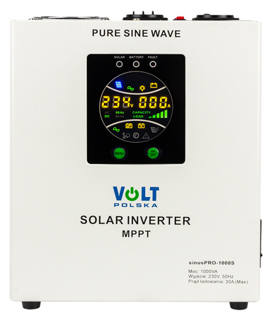 Zestaw solarny bateria słoneczna 180W 65Ah (Panel, Przetwornica 1000S, Akumulator)