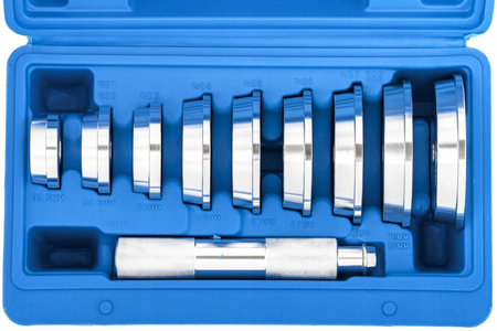 Zestaw do montażu łożysk i uszczelniaczy walizka adaptery 39,5 - 81 mm 10 elem. FALON-TECH