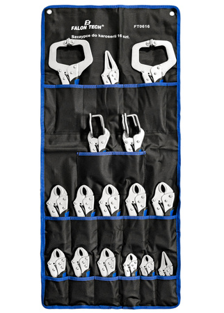 Szczypce zaciskowe blacharskie MORSA 16el do karoserii FALON-TECH