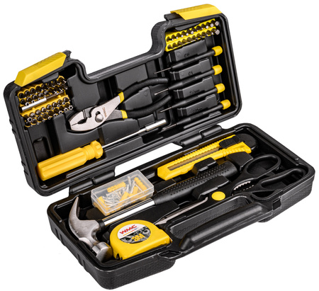 Zestaw narzędziowy 142 elementów WMC