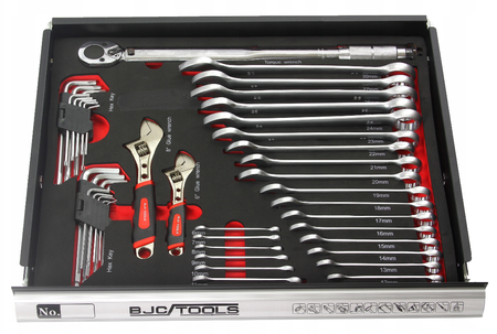 Profesjonalna Szafka Narzędziowa Wózek Warsztatowy 7 szuflad 298 el BJC