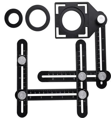 Szablon pojedynczy do otworów płytek Silver