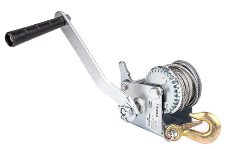 Wyciągarka wciągarka ręczna korbowa linowa 500 LBS 200kg FALON-TECH