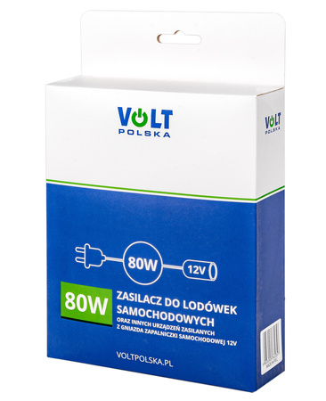 Zasilacz przetwornica reduktor napięcia 230V-12V 80W 6A VOLT POLSKA