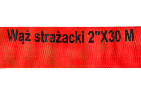 Wąż strażacki parciany do wody szamba szybkozłączka pompy wodnej 2" 52mm 30m FALON-TECH