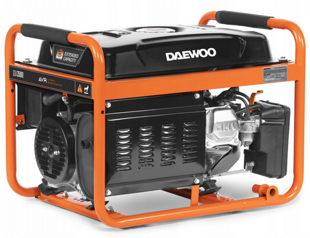 Agregat prądotwórczy generator prądu 230V GDA3500E rozruch start AVR DAWEOO