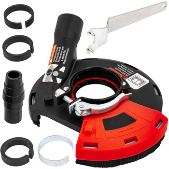 Osłona przeciwpyłowa odsysająca do szlifierki 115-125 mm FALON-TECH