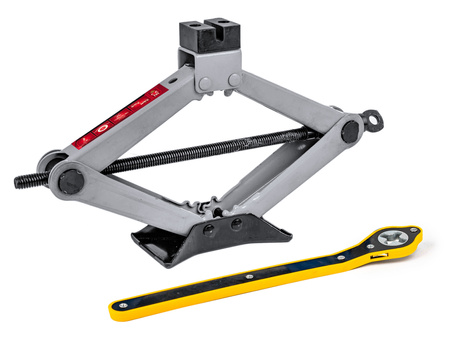 Podnośnik lewarek trapezowy do wymiany kół 2T 2000kg FORCEKRAFT