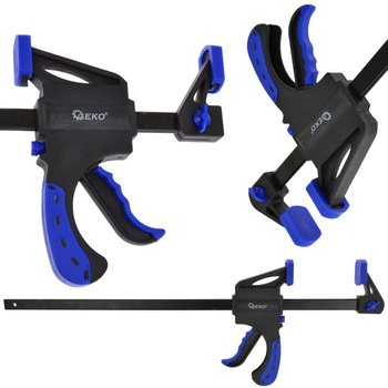 Ścisk zacisk stolarski szybkozaciskowy jednoręczny 450 mm GEKO