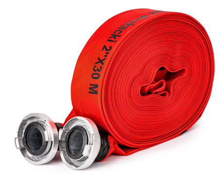 Wąż strażacki parciany do wody szamba szybkozłączka pompy wodnej 2" 52mm 30m FALON-TECH