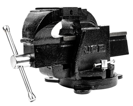 Profesjonalne imadło ślusarskie obrotowe stalowe 100mm JCB