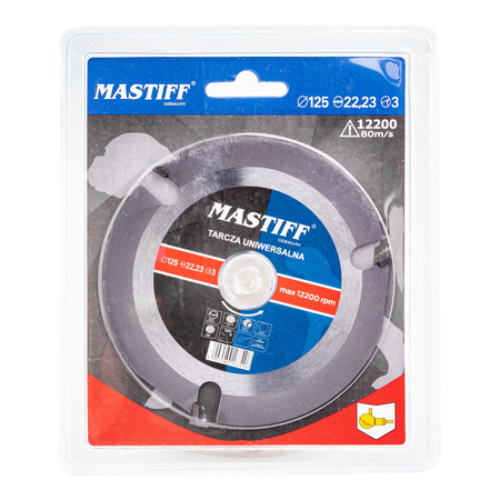 Tarcza do cięcia szlifowania drewna sklejki PCV betonu 125x22.22x4mm FALON-TECH