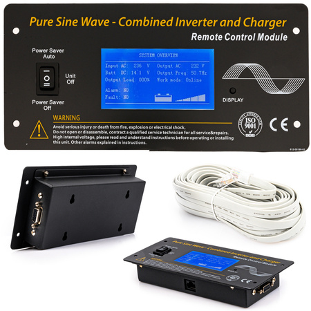 Panel do przetwornicy volt power sinus pilot zdalne sterowanie lcd przewód VOLT POLSKA