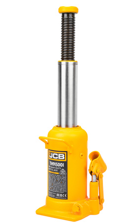 Podnośnik hydrauliczny słupkowy butelkowy maszynowy mocny lewarek 15 T JCB