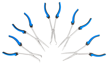 Szczypce Kombinerki Długie wygięte proste kątowe do Przewodów 280mm FALON-TECH