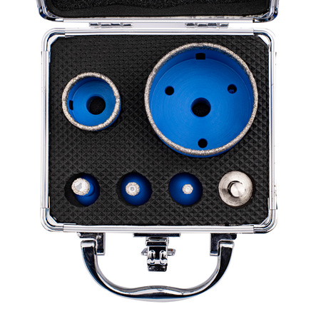 Otwornice diamentowe otwornica do gresu 6-68mm Zestaw 6el GEKO