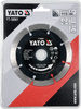 Tarcza diamentowa do betonu 115x1,8x10x22,2 YATO