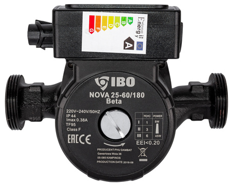 Pompa cyrkulacyjna obiegowa do pieca C.O. BETA NOVA 25-60/180 IBO POMPY