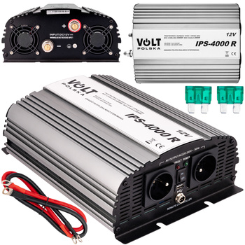 Przetwornica samochodowa IPS-4000R 12V/230V 2000/4000W VOLT POLSKA