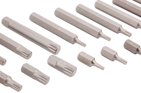 Zestaw bitów bity torx hex spline 40 sztuk walizka GEKO