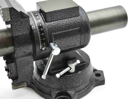 Imadło ślusarskie obrotowe hartowane 125mm 360 stopni GEKO