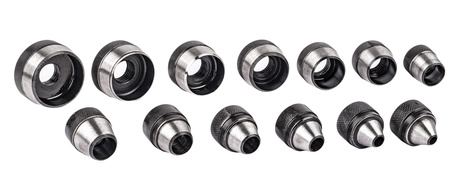 Zestaw wycinaków wycinaki do uszczelek gumy fibry walizka 5-35 mm 14el FALON-TECH