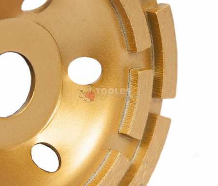 Tarcza diamentowa do szlifowania betonu garnkowa segmentowa 125mm M14 FALON-TECH