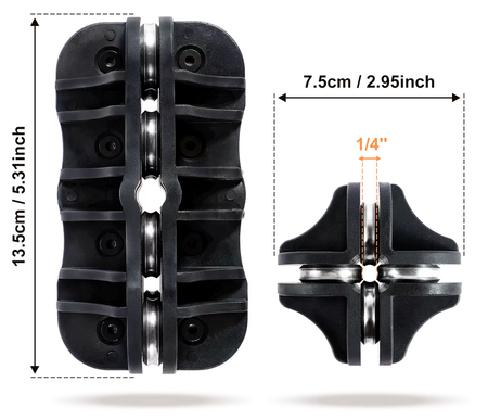 Narzędzie do prostowania rur przewodów paliwowych klimatyzacji 1/4" FALON-TECH