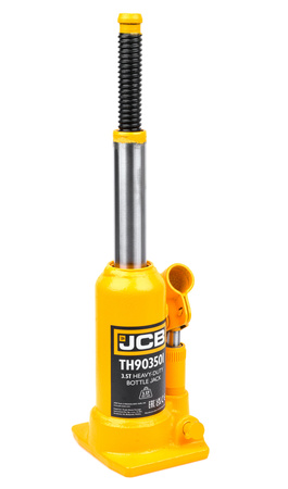 Podnośnik hydrauliczny słupkowy butelkowy maszynowy samochodowy lewarek 3,5T JCB