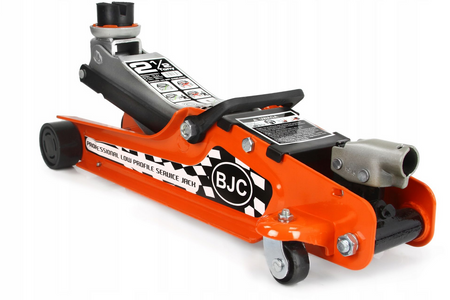 Podnośnik samochodowy niskoprofilowy lewarek żaba walizka 2,5 T BJC