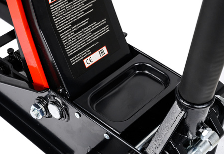 Podnośnik hydrauliczny samochodowy niskoprofilowy 75mm lewarek żaba 3T FORSAGE