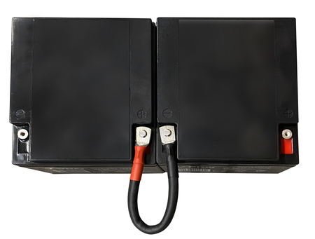 Kabel przewód do łączenia akumulatorów agm żelowe 35mm2 27cm VOLT POLSKA