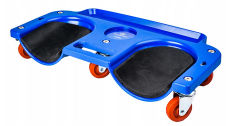 Leżanka klęcznik warsztatowy serwisowy pod kolana wózek na kółkach FALON-TECH